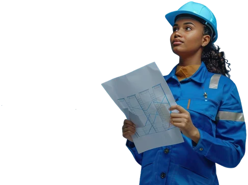 ZARENA member reviewing site plans